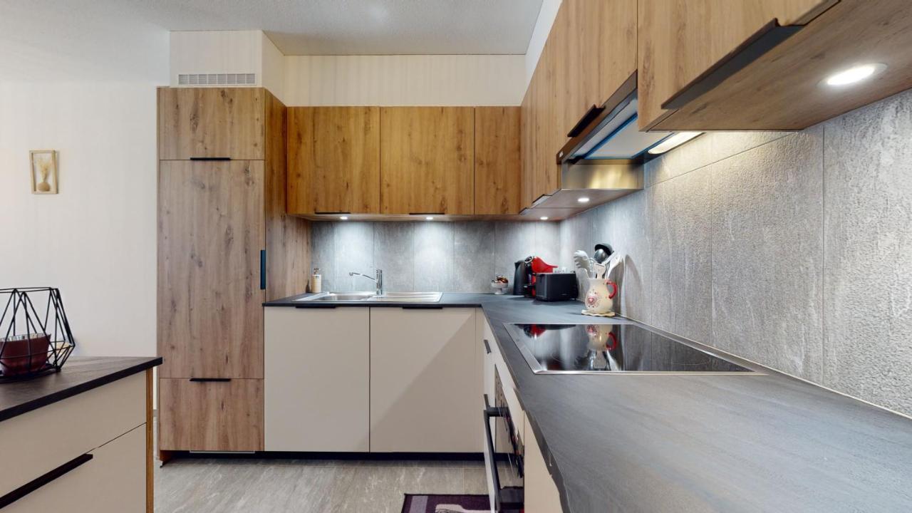 Apartment With Sauna And Mountain View Leukerbad Dış mekan fotoğraf
