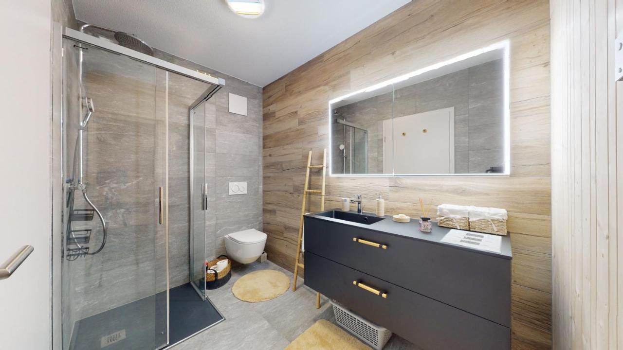 Apartment With Sauna And Mountain View Leukerbad Dış mekan fotoğraf