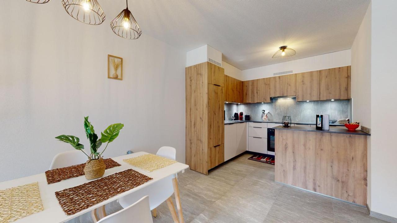 Apartment With Sauna And Mountain View Leukerbad Dış mekan fotoğraf