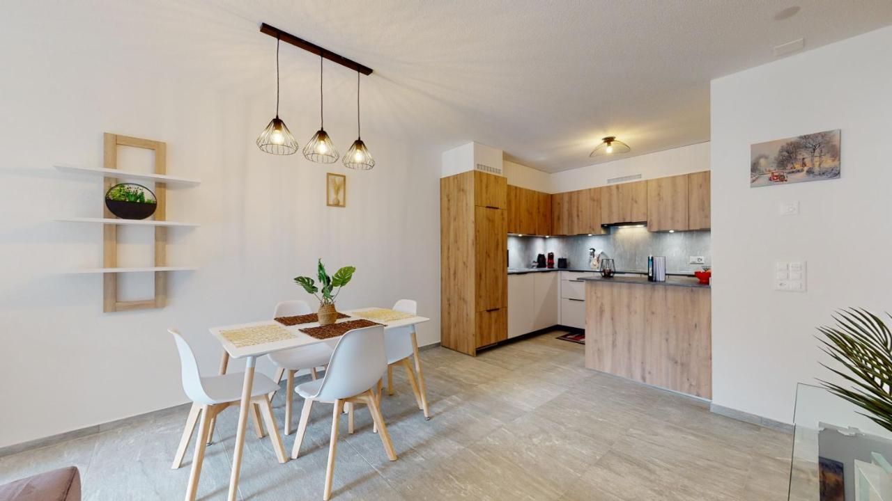 Apartment With Sauna And Mountain View Leukerbad Dış mekan fotoğraf