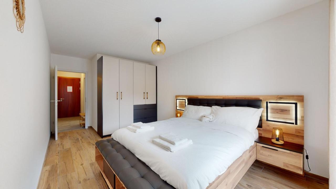 Apartment With Sauna And Mountain View Leukerbad Dış mekan fotoğraf