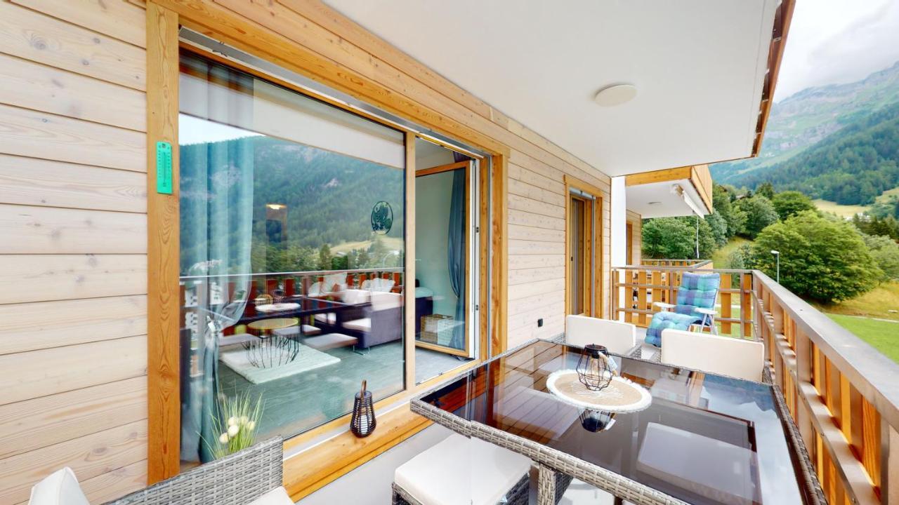 Apartment With Sauna And Mountain View Leukerbad Dış mekan fotoğraf